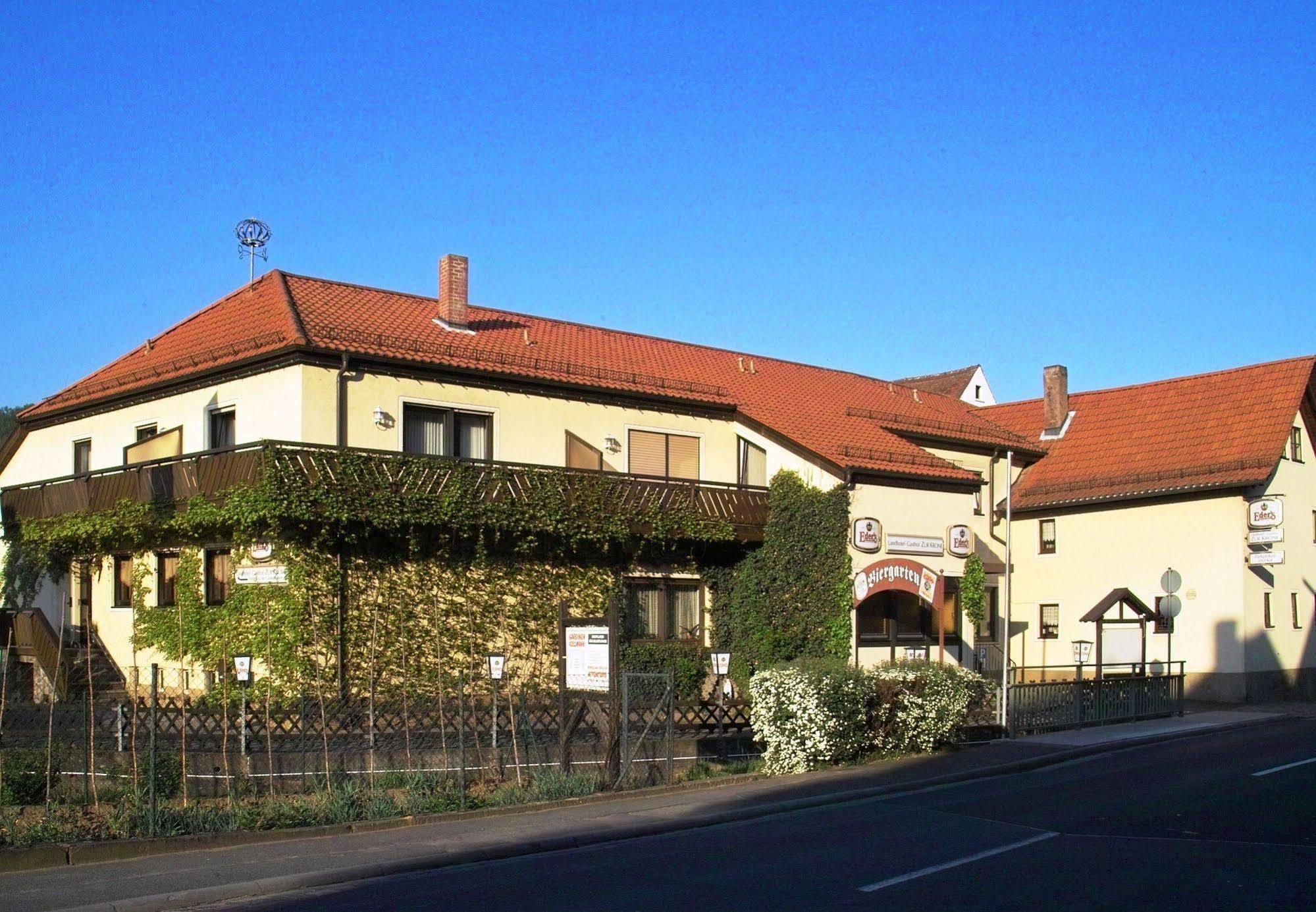 Gasthof Zur Krone Leidersbach Kültér fotó